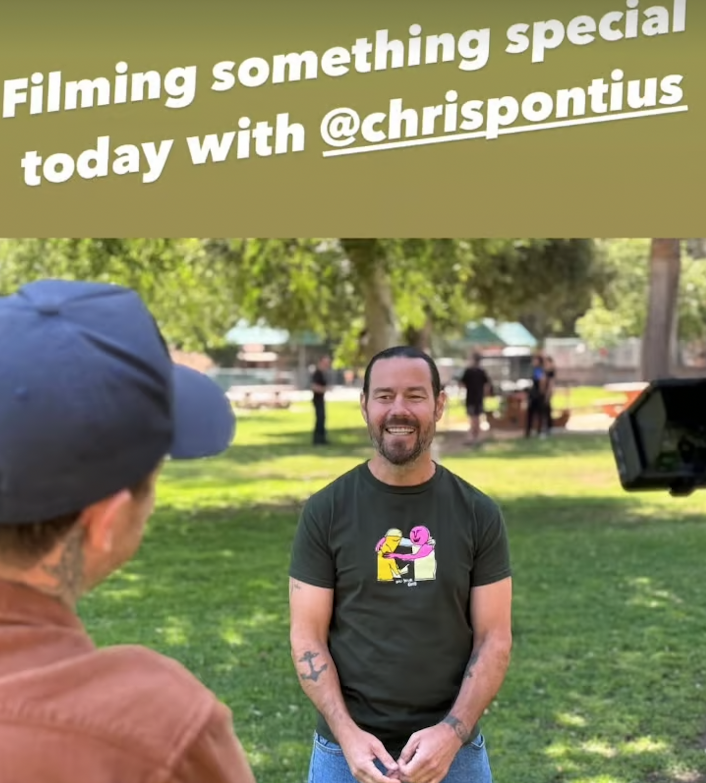 breaking: rick kosick is filming something special with chris pontius